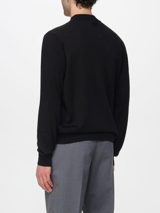 26FW 라르디니 터틀넥 CNLMML432 CN65020 999 BLACK DOM - LARDINI
