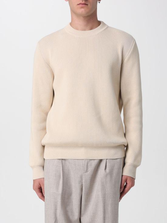 26FW 골든구스 Golden 레터링 밀리터리 크루넥 스웨터 GMP00841 P001972 55550 BEIGE DOM