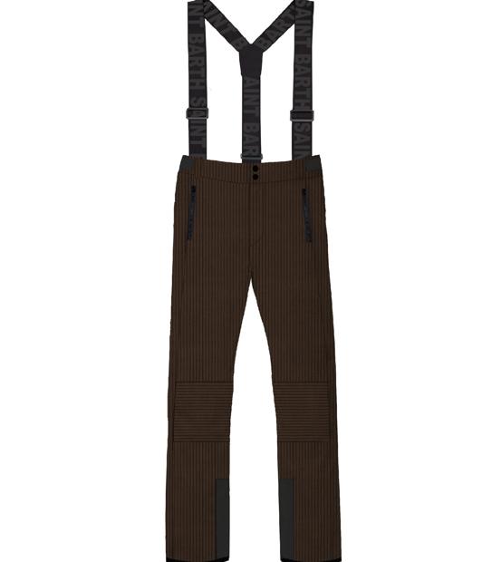 26FW 세인트바쓰 스트레이트 팬츠 SNB0003 00022M18H DARK BROWN - MC2 SAINT BARTH