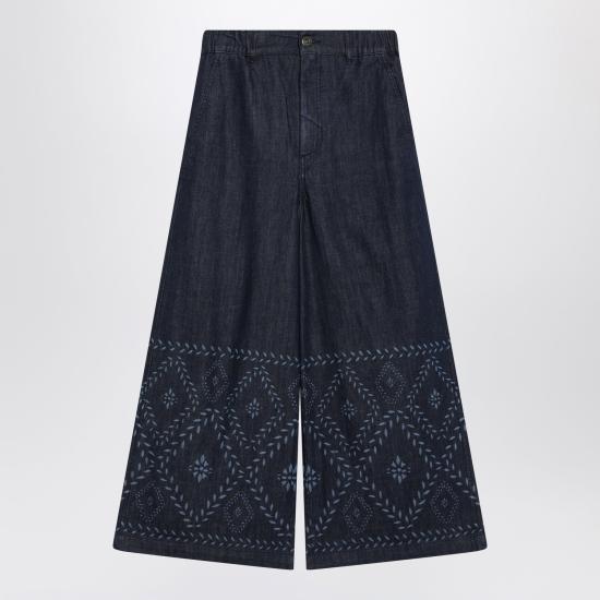 26FW 위켄드막스마라 스트레이트 팬츠 WKDLAMPADADE 013 BLUE - WEEKEND MAX MARA