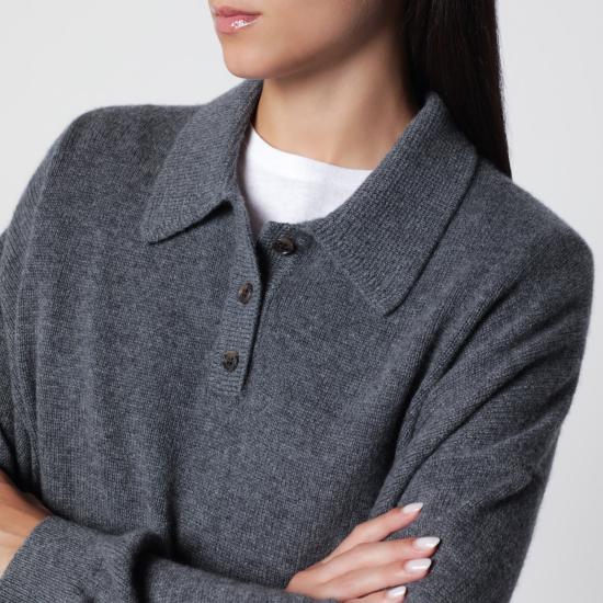 26FW 리사 양 스웨터 2026054WS GR GREY - LISA YANG