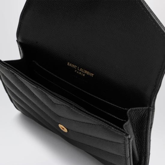 26FW 생로랑 가죽소품 843896AAGY5 1000 BLACK - SAINT LAURENT