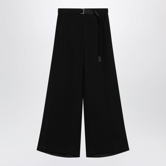 26FW 사카이 스트레이트 팬츠 2608712SI 001 BLACK
