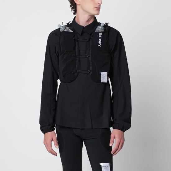 26FW 새티스파이 베스트 34050NY 00001 BLACK