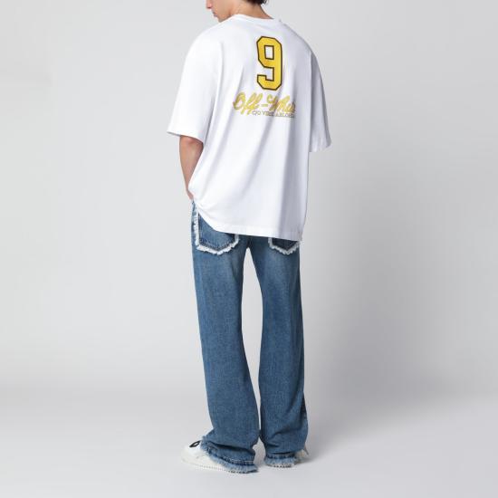 26SS 오프화이트 반팔 티셔츠 OMAA120S26JER00Q 1000 WHITE - OFF WHITE
