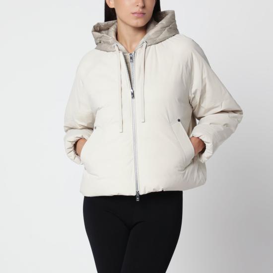 26FW 무스너클 자켓 M35LB046NY 1705 WHITE