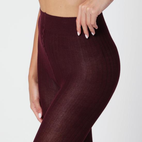 26FW 막스마라 스트레이트 팬츠 MXAZAVORRACO 017 BURGUNDY - MAX MARA