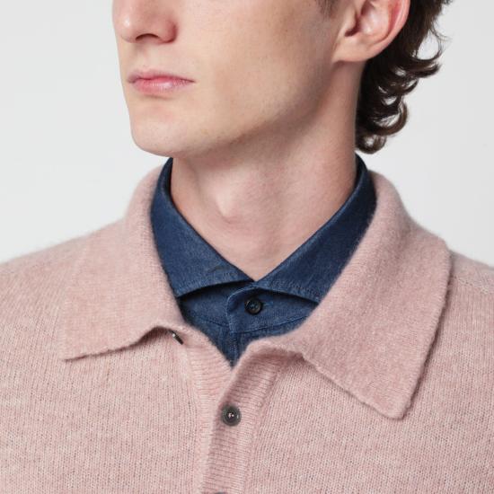 26FW 로베르토 콜리나 폴로 티셔츠 263MYB32004WS 30 PINK - ROBERTO COLLINA