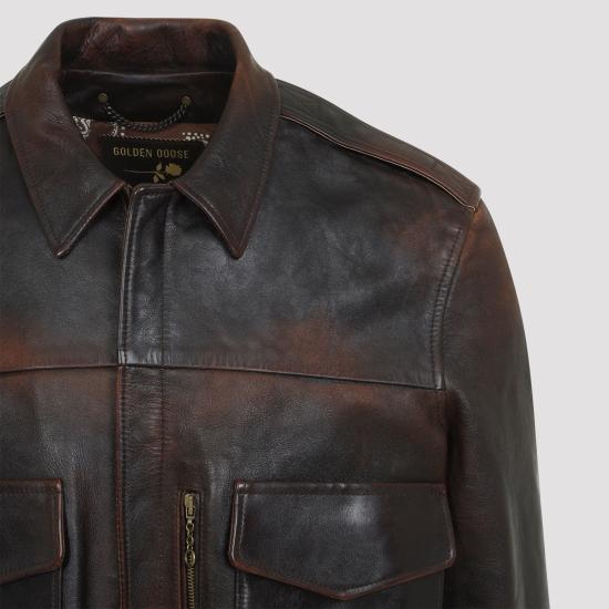 26FW 골든구스 자켓 GMP02502P002288 55381 BROWN - GOLDEN GOOSE