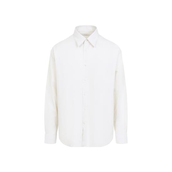 26FW 르메르 레귤러 셔츠 SH1300LF1500 WH048 WHITE