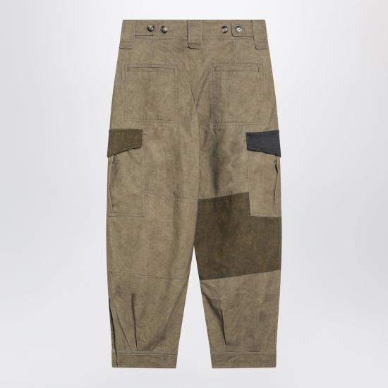 26FW 이자벨마랑에뚜왈 스트레이트 팬츠 PA0737FAD3G03E 67KI GREEN - ISABEL MARANT ETOILE