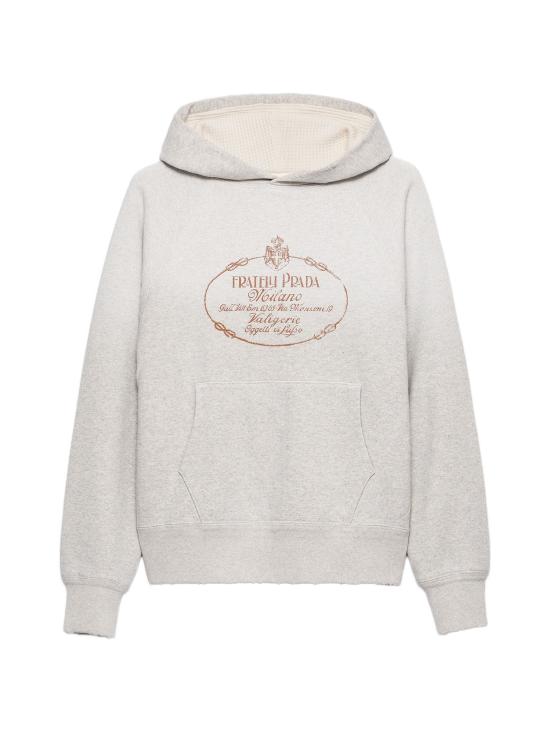 26FW 프라다 후드 티셔츠 134736OOO6104 F0AK9 BEIGE