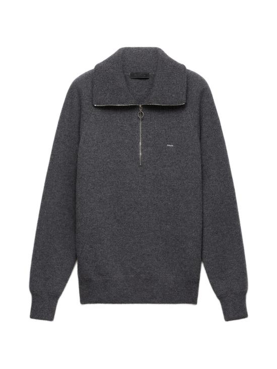 26FW 프라다 스웨터 UMF398OOO6242 F0480 GREY