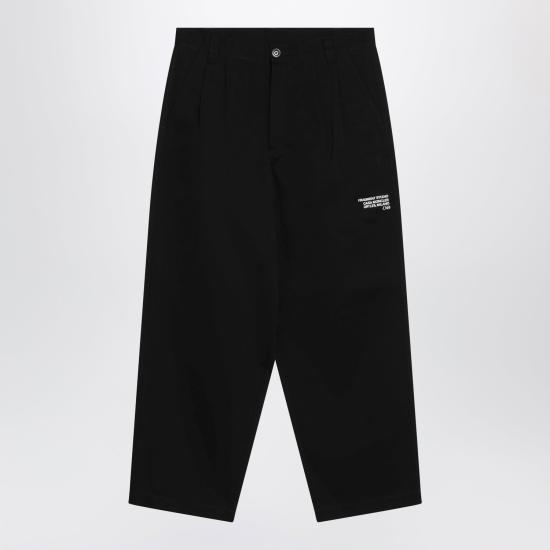 26FW 몽클레어 스트레이트 팬츠 2A00001N1126 999 BLACK