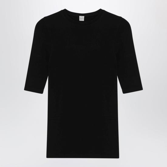 26FW 토템 스웨터 264WRT0942YA0359 001 BLACK - TOTEME