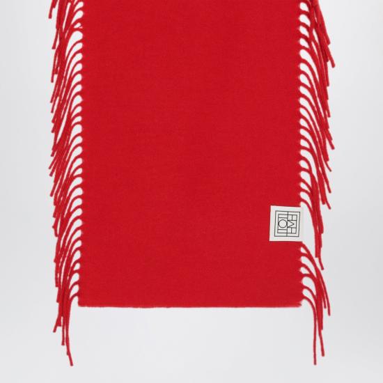 26FW 토템 머플러/스카프 264WSC0187FB0820 015 RED - TOTEME