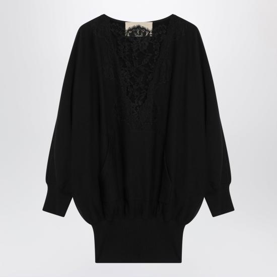26FW 발렌티노 가라바니 미디 원피스 9B0MF25MAJV 0NO BLACK - VALENTINO GARAVANI