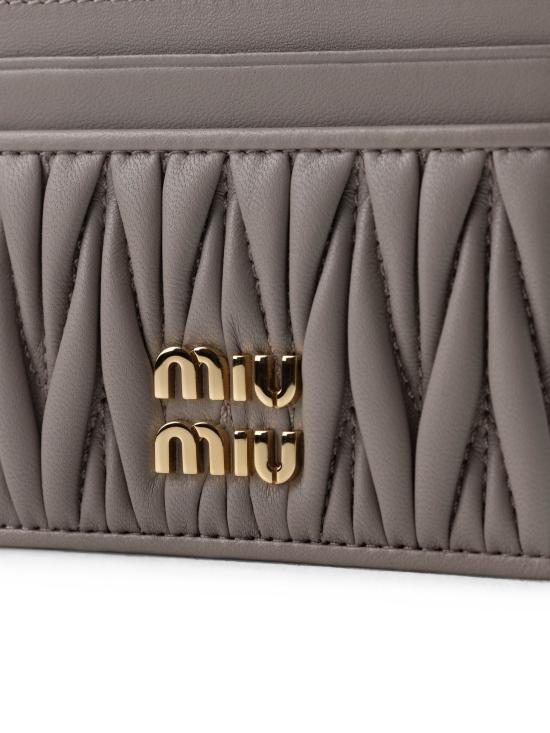 26FW 미우미우 마테라쎄 나파 레더 지갑 5MC076AFPP F0D32 BEIGE - MIU MIU