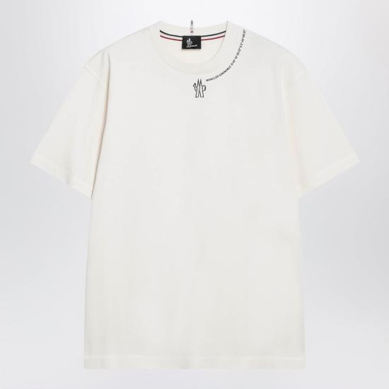 26FW 몽클레어 반팔 티셔츠 8C0000489AZ9 041 WHITE - MONCLER