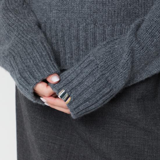 26FW 익스트림캐시미어 스웨터 51509801WS FE GREY - EXTREME CASHMERE