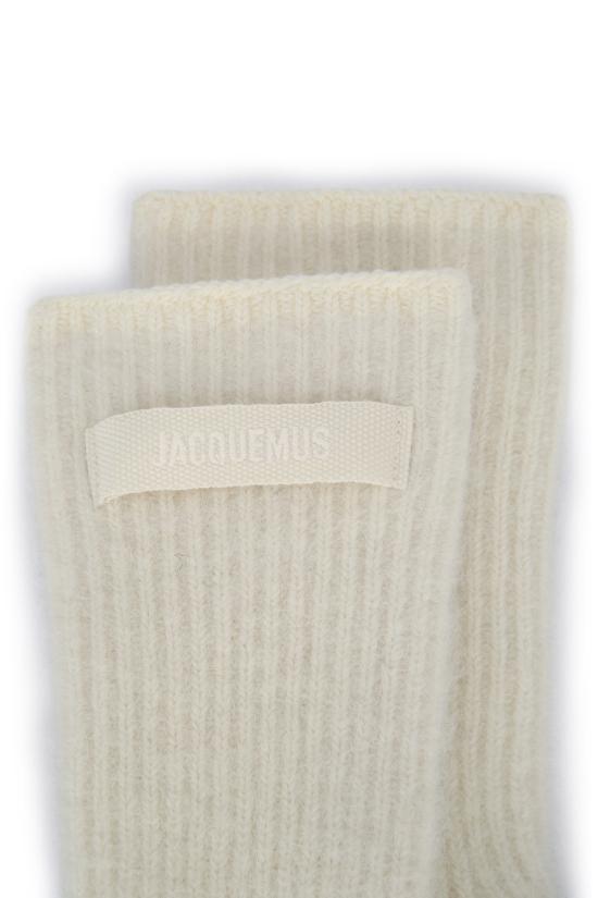 26FW 자크뮈스 그로그랭 글러브 ACU00668AK00227 110 WHITE - JACQUEMUS