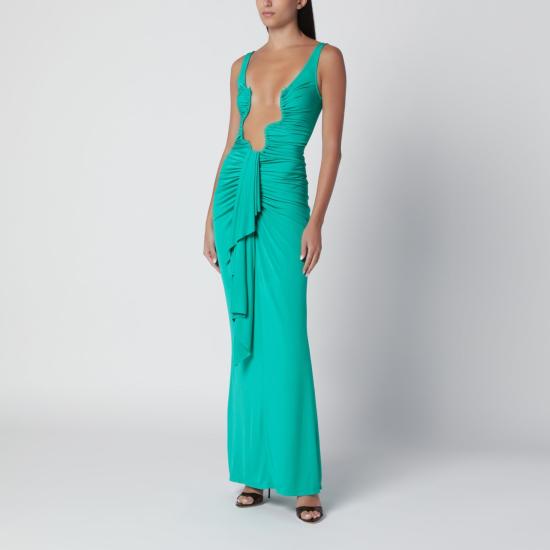 26FW 크리스토퍼에스버 미디 원피스 25013556VI MA GREEN - CHRISTOPHER ESBER