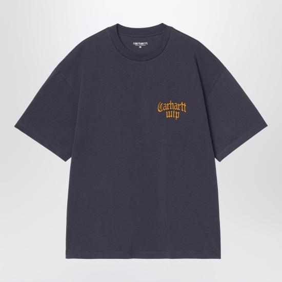 26FW 칼하트 WIP 반팔 티셔츠 I037245CO 1CXX BLUE - CARHARTT WIP