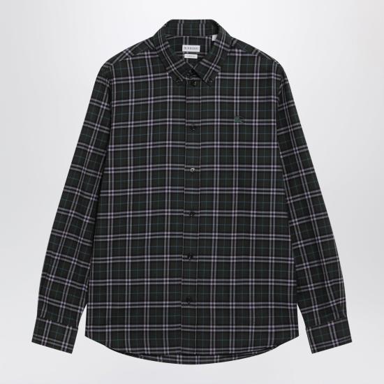 26FW 버버리 긴팔 셔츠 8133077177665 C6552 GREEN