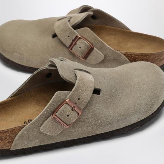 26FW 버켄스탁 뮬/슬리퍼 060463SUE TA BEIGE - BIRKENSTOCK