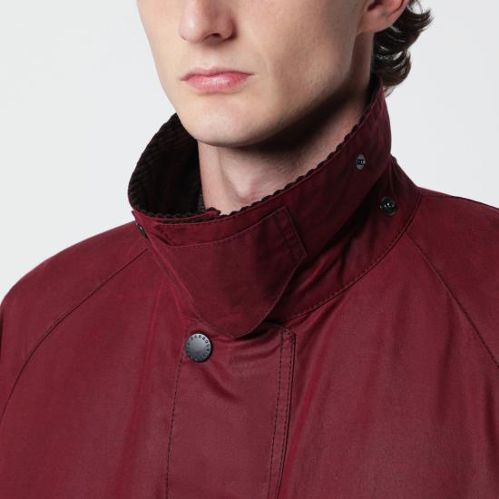 26FW 바버 TRANSPORT 트랜스포트 왁스 재킷 MWX1678MWX RE72 RED - BARBOUR