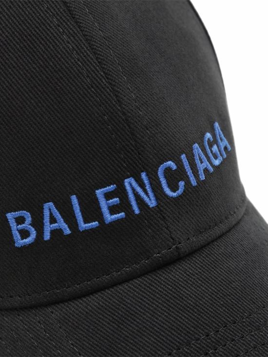 26FW 발렌시아가 볼캡 782787B4E1B3 4362 BLACK - BALENCIAGA