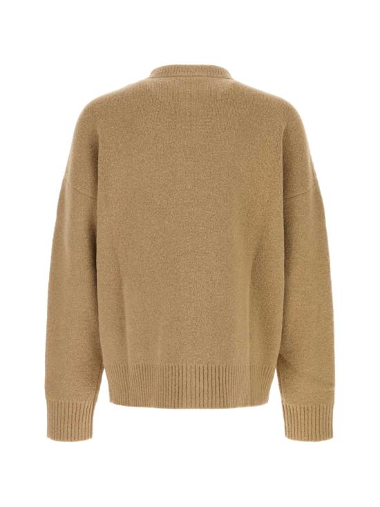 26FW 아미 ADC 하트 인타르시아 알파카 니트 가디건 UKC366KN0135 A278 BEIGE - AMI
