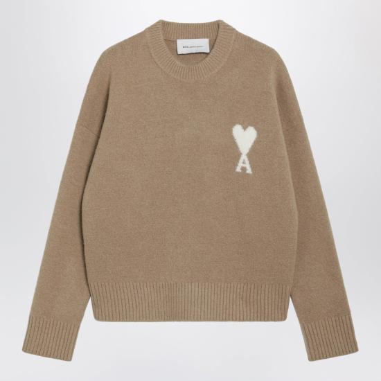 26FW 아미 ADC 크루넥 스웨터 UKS836DKN0135 A278 BEIGE