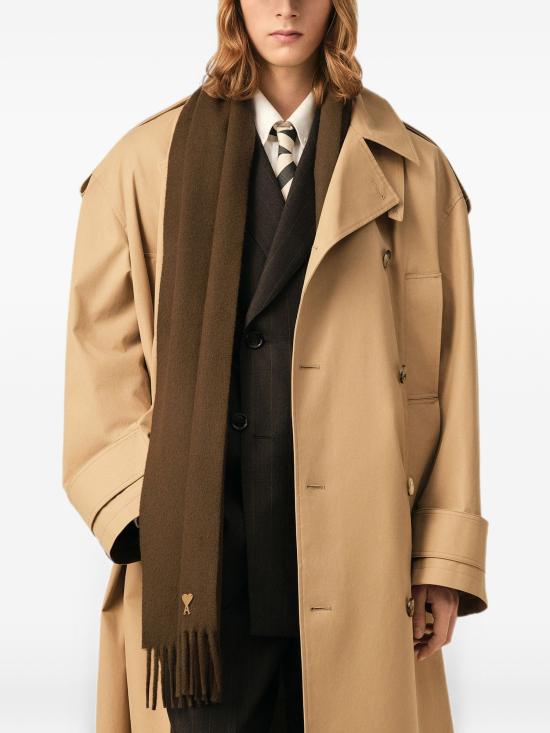 26FW 아미 머플러/스카프 USF698AW0059 2221 BROWN - AMI