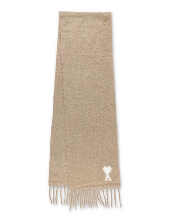 26FW 아미 알파카 아미 드 꾀흐 스카프 USF673AW0004 A184 BEIGE - AMI