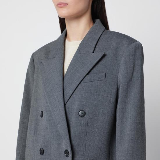 26FW 알마다 라벨 자켓 3001PL GR GREY - ALMADA LABEL