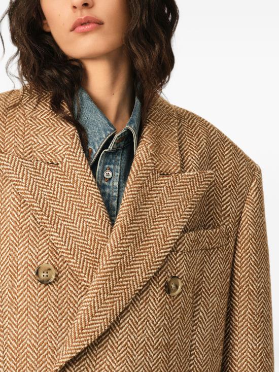 26FW 아미 자켓 FBV776WV0214 A255 BROWN - AMI
