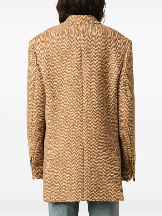 26FW 아미 자켓 FBV776WV0214 A255 BROWN - AMI