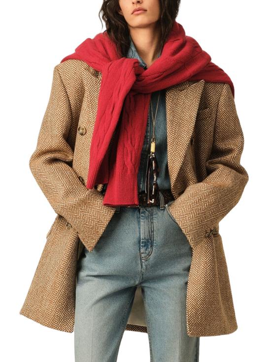26FW 아미 자켓 FBV776WV0214 A255 BROWN - AMI