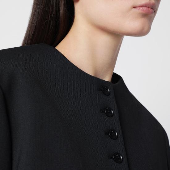 26FW 알마다 라벨 자켓 3002PL BL BLACK - ALMADA LABEL