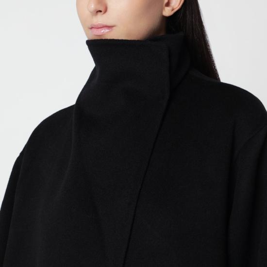 26FW 알마다 라벨 자켓 6511WO BL BLACK - ALMADA LABEL