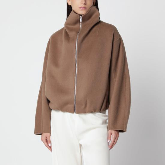 26FW 알마다 라벨 자켓 6516WO TN BEIGE