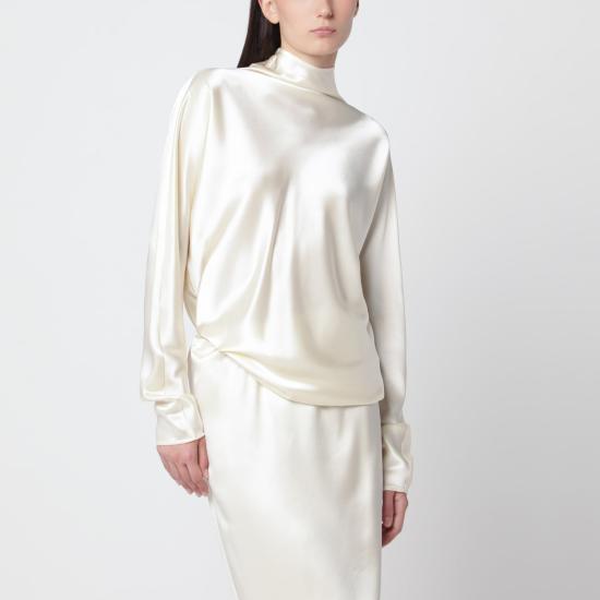 26FW 알마다 라벨 반팔 티셔츠 6518PL VN WHITE