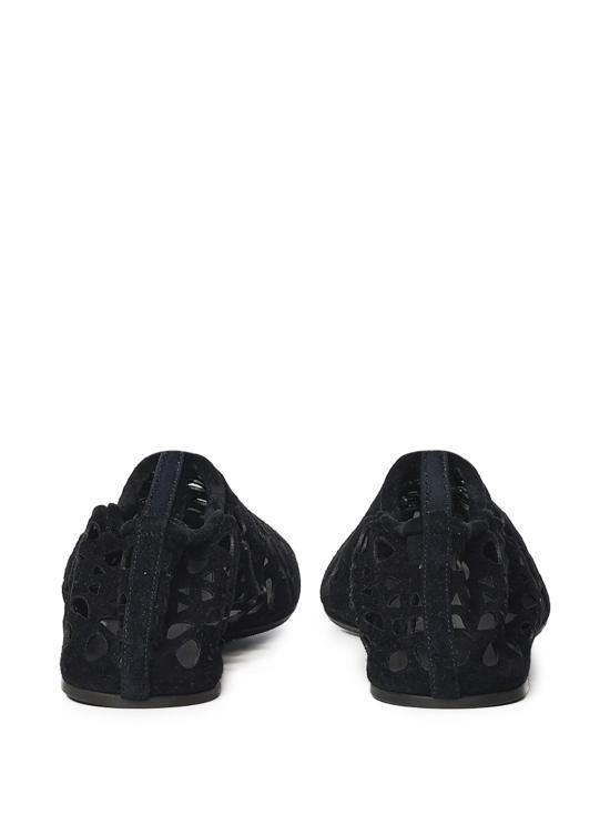 26FW 알라이아 플랫 슈즈 AA3A1039I236LE 999 BLACK - ALAIA