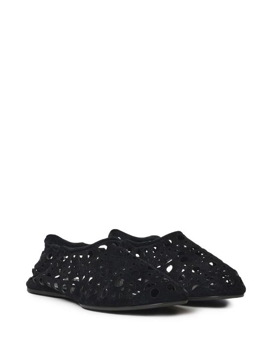 26FW 알라이아 플랫 슈즈 AA3A1039I236LE 999 BLACK - ALAIA