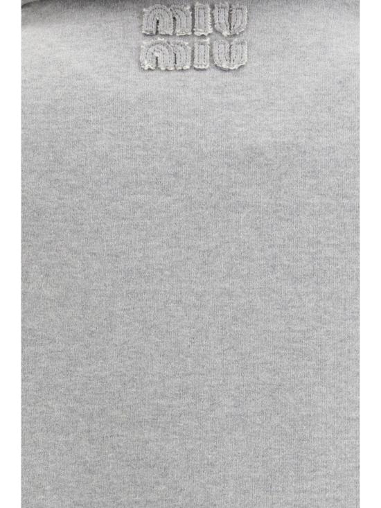 26SS 미우미우 스웨터 MJLA04SOOO18S8F0031 GRIGIO - MIU MIU