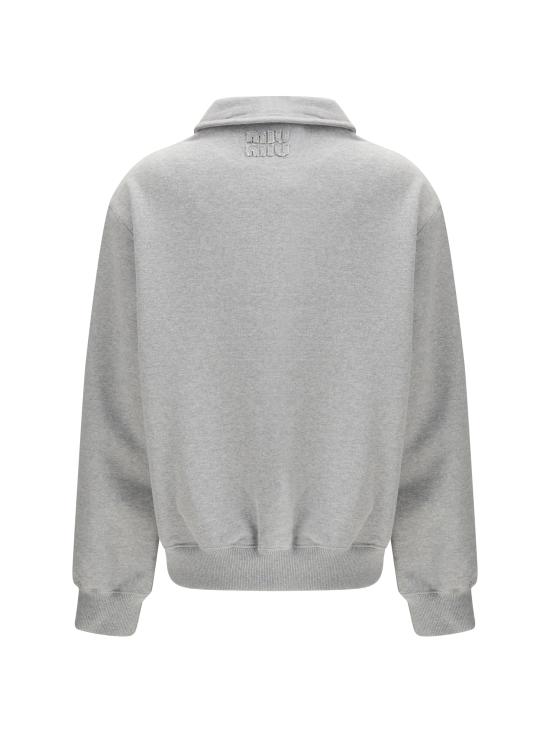 26SS 미우미우 스웨터 MJLA04SOOO18S8F0031 GRIGIO - MIU MIU