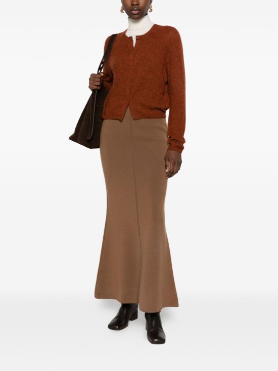 26FW 막스마라 미디 스커트 21306063600 002 BROWN - MAX MARA