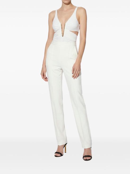 26FW 엘리자베타프랜치 바디수트 티셔츠 BO04867E2 360 AVORIO - ELISABETTA FRANCHI