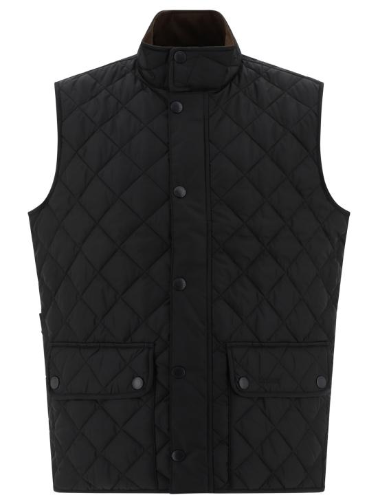 26FW 바버 로어데일 베스트 MGI0245MGIBK11 Black